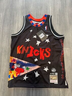 Mitchell & Ness A$AP Ferg x New York Knicks Swingman Jersey Men’s NWT